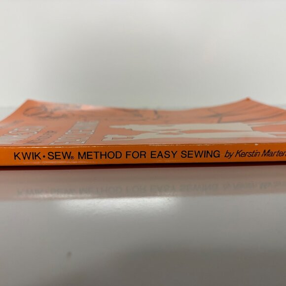 Kwik-Sew Method For Easy Sewing 1982 Vintage Book Kerstin Martensson - Picture 8 of 8